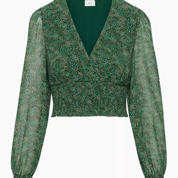 BNWT Aritzia Wistful (Genoa) Blouse in Small - Picture 7 of 7